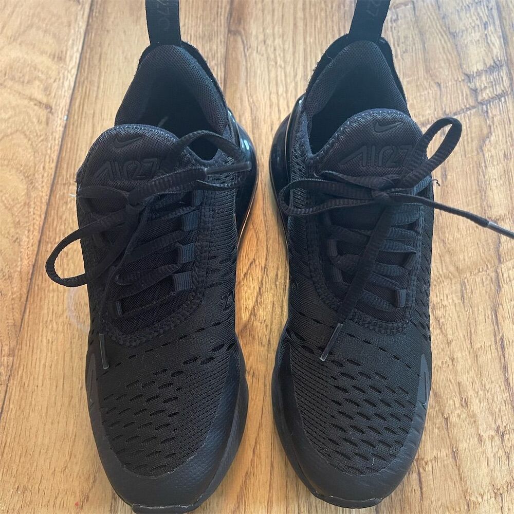 Nike Air Max 270 Big Kids' Shoes Black Size 3.5Y Athletic Sneakers